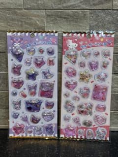 サンリオ ウォーター イン シール 2枚セット　キティ　クロミのサムネイル