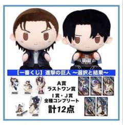 一番くじ】進撃の巨人～選択と結果～ A賞ラストワン賞！ぬいぐるみ