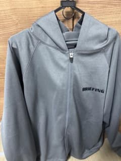 BRIEFING RECOVERY ジップアップパーカー グレー L - メルカリ