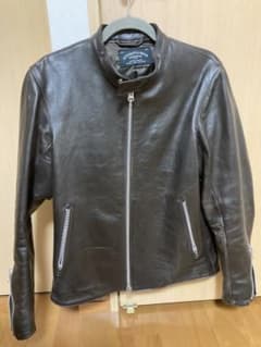 新品グリーンレーベルリラクシング ユナイテッドアローズ 本革ライダースジャケットのサムネイル