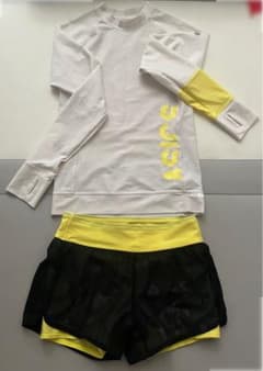 asics アシックス レディース 水着 上下セット Lのサムネイル
