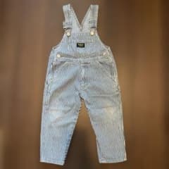 OshKosh B'gosh ヒッコリー オーバーオール 90サイズ - メルカリ