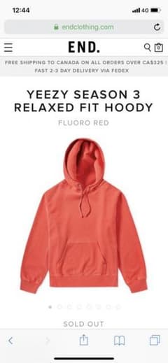 マー様 専用 Yeezy season  パーカーのサムネイル
