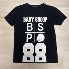 BABY SHOOP ロゴプリント Tシャツ ブラックのサムネイル