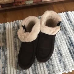 モコモコブーツ#暖かい#ブラウン系#流行色#美品✰*。のサムネイル