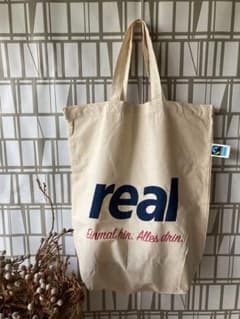 【本日値下げ！】エコバッグ(ドイツの人気スーパー、real)のサムネイル