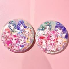 yes！プリキュア5 ビスケット缶バッジ 35点まとめ売り Yes!プリキュア5GoGo! プリキュア ビスケット缶バッジ 2点セット