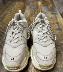 BALENCIAGA TripleS White 41 「美品」最終値下げのサムネイル