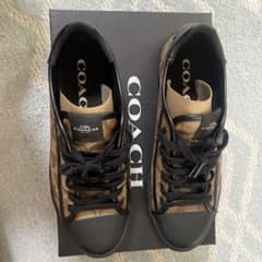 COACH コーチ シグネチャー ローカットスニーカー 26.5cm 箱付きのサムネイル
