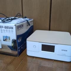 EPSON インクジェットプリンター EP-881AN 本体 - メルカリ