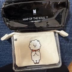 158 BTS ジン　RJ 5周年記念　レインボーラウンドポーチ BT21 RJ ポーチ MAP OF THE SOUL 7 2点セット - メルカリ