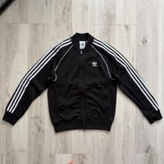 adidas オリジナルス トラックジャケット ジャージ ブラック Lのサムネイル