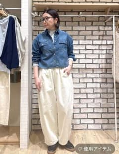 4*ん様 スタジオクリップ【ONKUL掲載商品】ショート丈デニムシャツCLIP