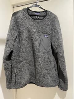 patagonia フリース ロスガトスクルートップス Lサイズ グレーのサムネイル