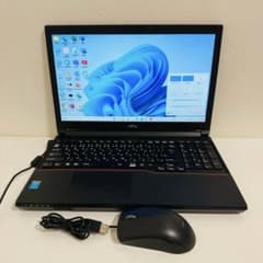 Y386 富士通ノートパソコンi5高速SSDサクサクWindows11オフィス - メルカリ