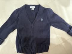 Ralph Lauren ネイビー カーディガン12Mのサムネイル