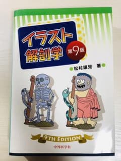 【値下げしました】イラスト解剖学 第9版のサムネイル