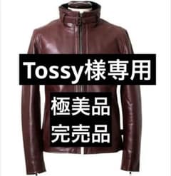 Tossy様専用 完売品 襟ボアハイネックシングルライダース