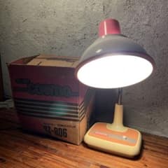 NEC STUDY COSMO ST-806 電気スタンド 昭和レトロ 箱・取説 - メルカリ