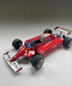 フジミ 1/20 フェラーリ126CK スペイン　完成品 フジミ 1/20 フェラーリ126CK スペイン 完成品 - メルカリ