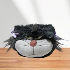 ディズニーストア　猫の日　ルシファー　ぬいぐるみきんちゃくのサムネイル