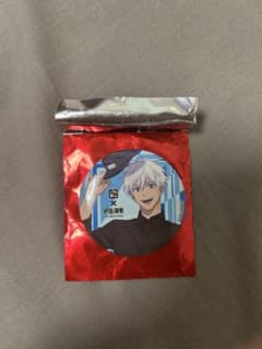 익명 배송 시리얼 코드 붙어 마술 회전 소각 캔 배지 고죠 사토루