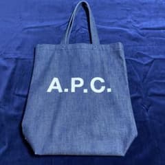 美品】A.P.C. アーペーセー デニム トートバッグ ダニエラ インディゴ