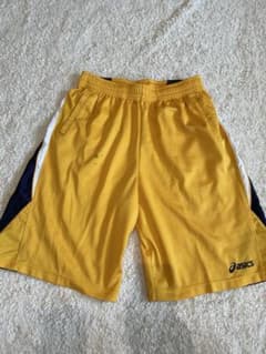 asics バスケットボールパンツ 黄色のサムネイル
