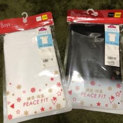 クルーネック半袖　保温下着　100 新品のサムネイル
