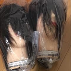 お値段改正しました！美容師国家試験用カットウイッグ2個セットのサムネイル