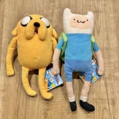 アドベンチャータイム ぬいぐるみ フィン ジェイク Mサイズ タグ付き 未使用品