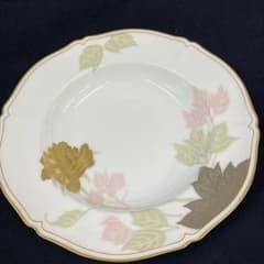 値下げ！The Okura 花柄皿1枚 大倉陶園 ディナー深皿 - メルカリ