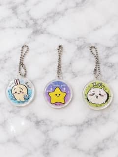 ちいかわ うさぎ 星 アクリルキーホルダー 3つまとめ売りのサムネイル