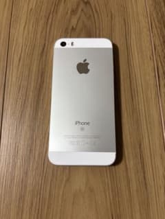 美品　Apple iPhoneSEシルバー