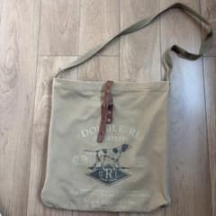 RRL ベージュ キャンバス ショルダーバッグのサムネイル