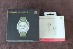 HUAWEI WATCH GT4 Green＆FreeBuds SE2 白セット - メルカリ