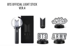 BTS OFFICIAL LIGHT STICK ver.4 5点セット - メルカリ