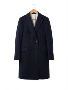 SCYE Chester Coat, Navy