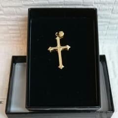 k18 金  十字架ネックレス トップのみのサムネイル