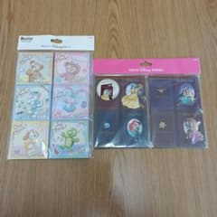 未開封 ディズニーリゾート メモ帳セット プリンセス ダッフィー