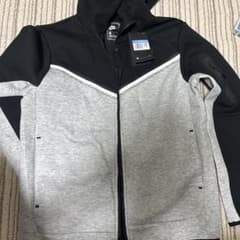 海外版　希少　新品　OGNIKEテックフリース　ブラックグレー上下セットでもおけのサムネイル