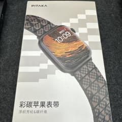 美品 PITAKA Apple Watch バンド　カーボンのサムネイル