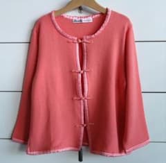 BEAMS BOY チャイナボタン ニットカーディガンのサムネイル