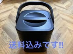 ワークマン スクエア真空ハイブリッドコンテナ ブラックのサムネイル