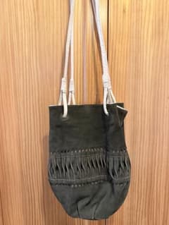 スエード レディース ショルダーバッグのサムネイル