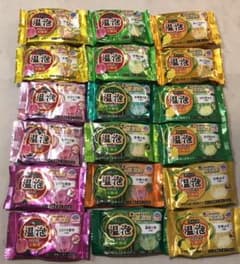 温泡  11種18個セット　まとめ売りのサムネイル
