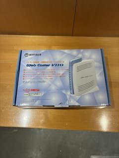 NTT西日本 Web Caster V110 ルーター 本体のサムネイル