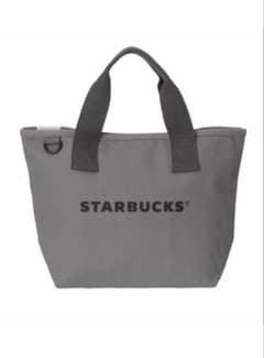 スターバックス キャンバストートバッグ グレー Sサイズ