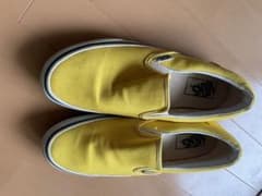 VANS イエロー スリッポンのサムネイル