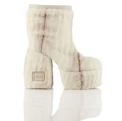 YELLO MINKY SHORT BOOTS アイボリーのサムネイル